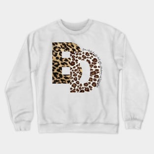 I'm kind of a big deal, wild, adventurer and fascinating, African print , Cheetah Crewneck Sweatshirt